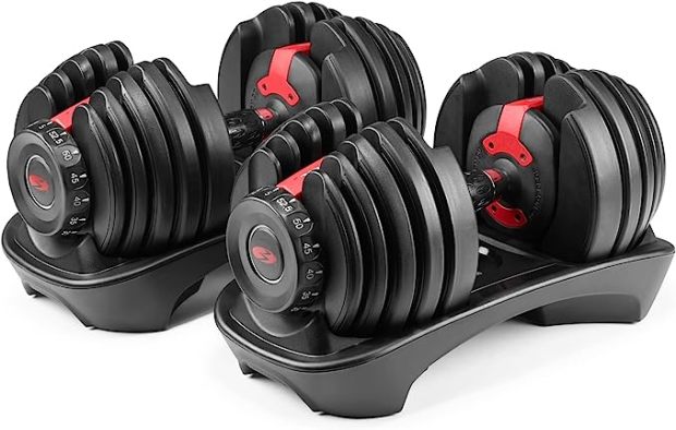 Bowflex Dumbbells Shoppers Call the 'Best Choice by a Wide Margin' for Home Workouts Are $120 Off on Amazon