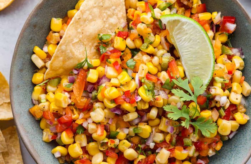 5 Minute Corn Salsa Recipe