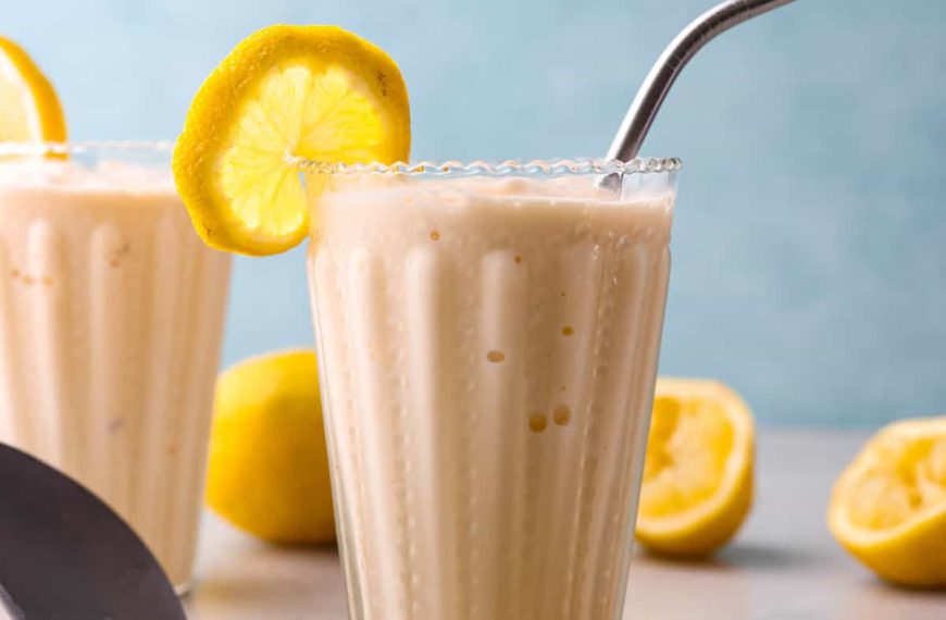 Copycat Chick Fil A Frosted Lemonade