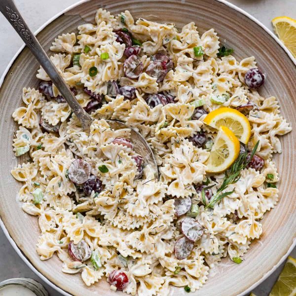 Lemon Tarragon Pasta Salad Recipe