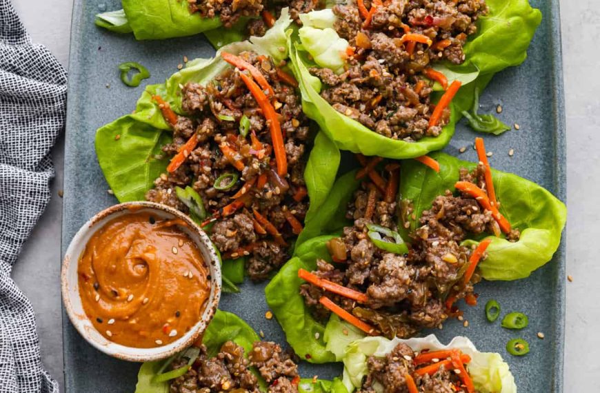 Thai Lettuce Wraps | The Recipe Critic