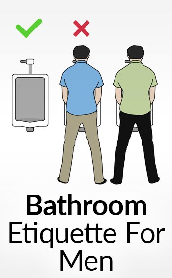 Urinal Rules For Men’s Public Bathrooms