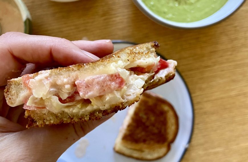 Easiest Summer Dinner: Soup and a Sandwich