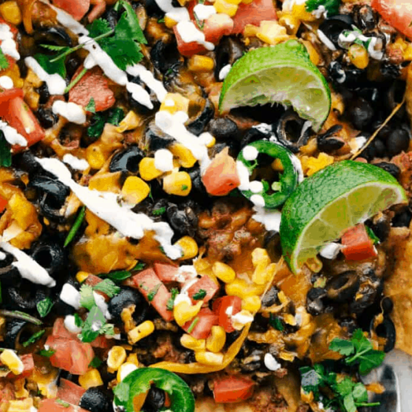 Oven Baked Sheet Pan Nachos