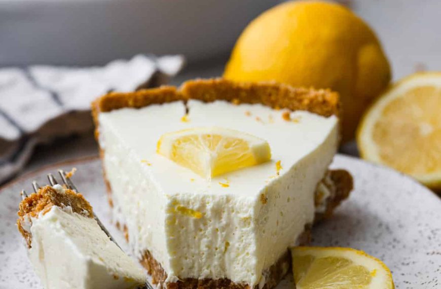 No-Bake Lemon Pie | The Recipe Critic