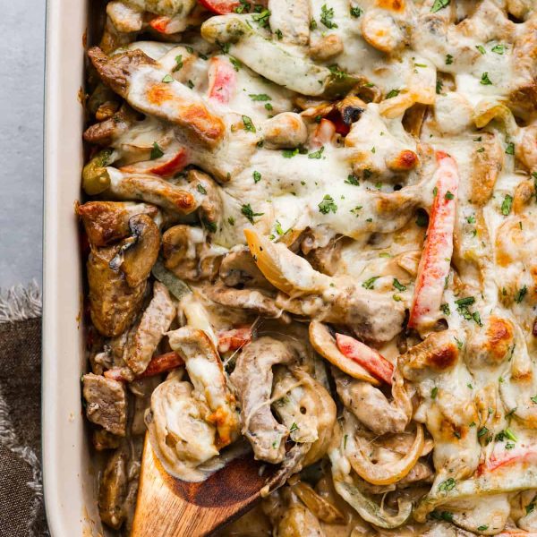 Philly Cheesesteak Casserole | The Recipe Critic