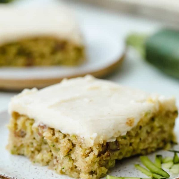 Zucchini Bars with Brown Butter Frosting