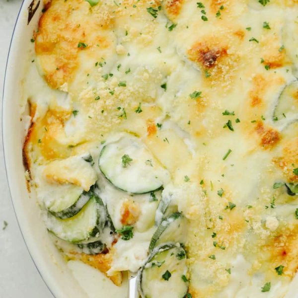 Cheesy Zucchini Gratin | The Recipe Critic