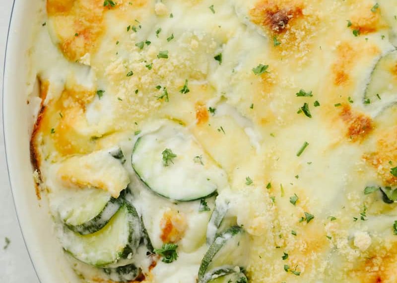 Cheesy Zucchini Gratin | The Recipe Critic