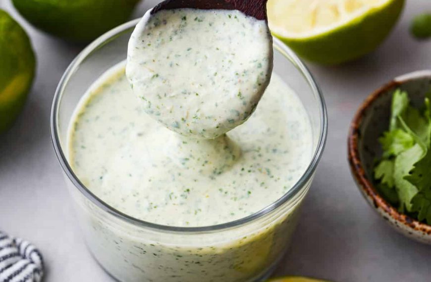 Cilantro Lime Sauce Recipe | The Recipe Critic