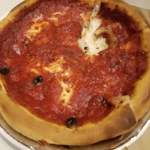 Deep Dish Pizza (Authentic Chicago Style!)