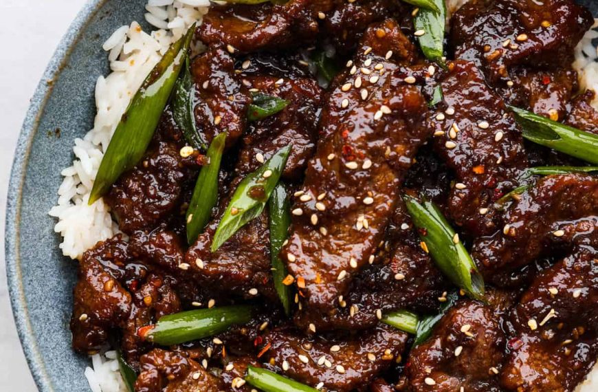 Mongolian Beef (P.F. Chang’s Copycat)