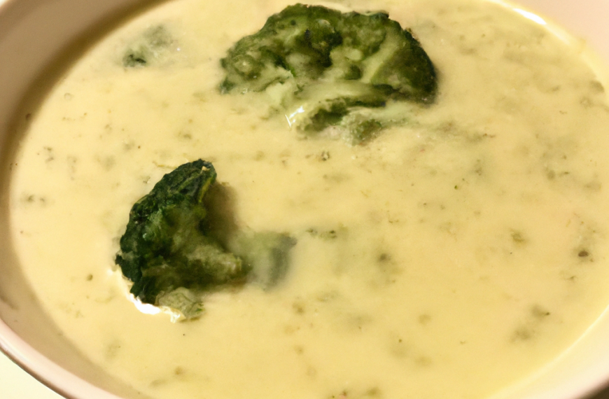 The Best Broccoli Cheese Soup