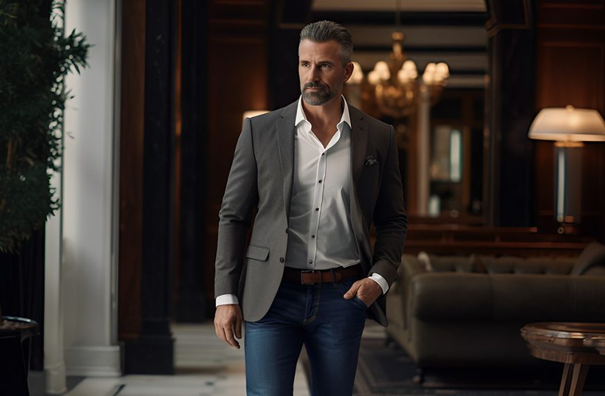 How To Wear A Dress Shirt & Jeans…