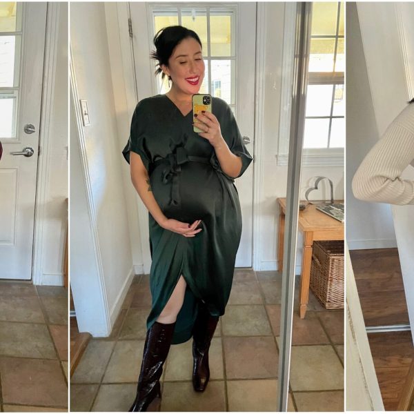 6 Maternity Pieces I’m Wearing