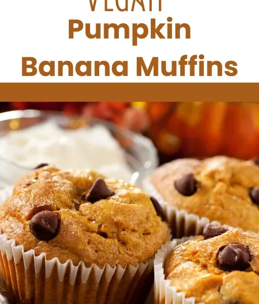 Pumpkin Banana Muffins (gluten-free and dairy free)