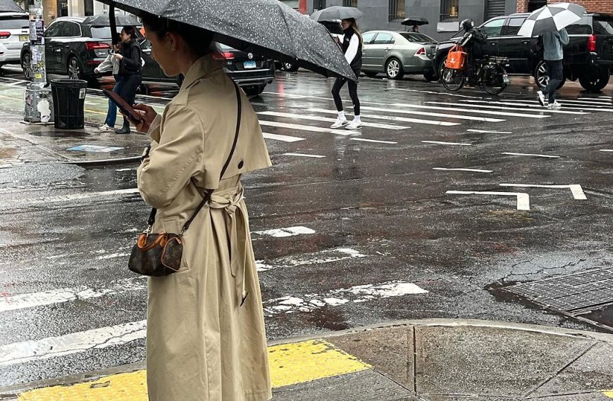 It’s Trench Coat Season in NYC