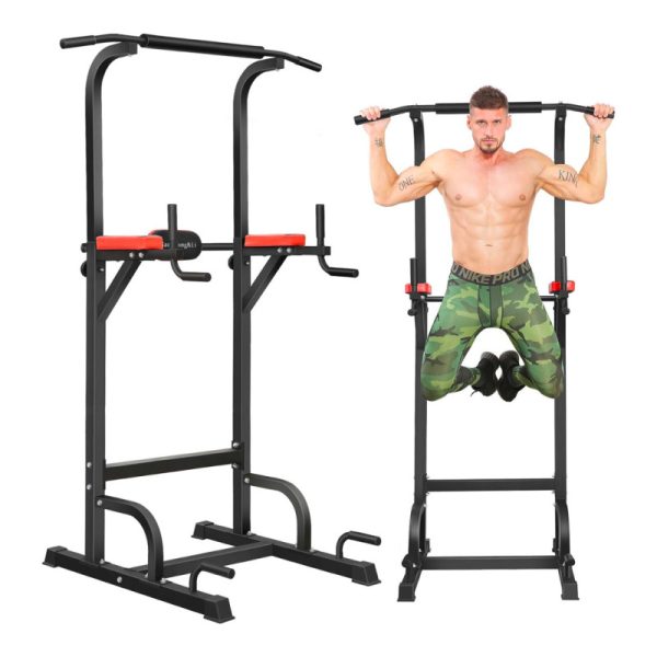 A Top-Rated Power Tower Shoppers 'Highly Recommend' for Home Workouts Is $114 Off Right Now on Amazon