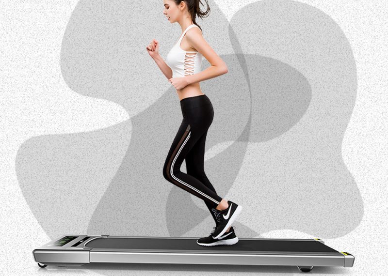 A Well-Rated Walking Treadmill Is Selling for a…