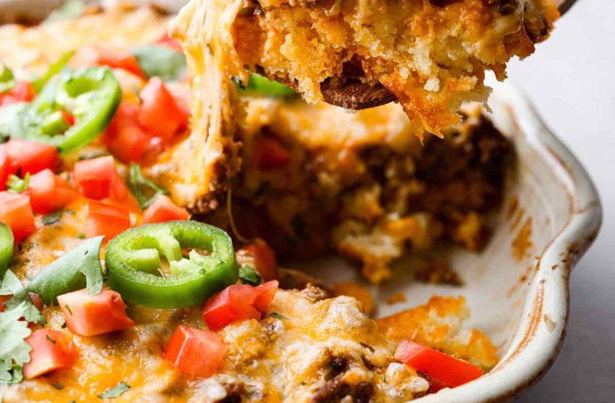 Tamale Pie Recipe (Made with a Cornbread Crust)