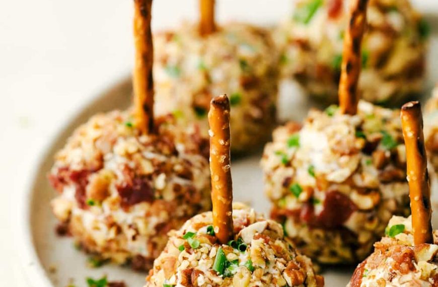 Bacon Ranch Cheese Ball Bites