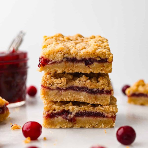 Cranberry Bars (Tart and Buttery!)