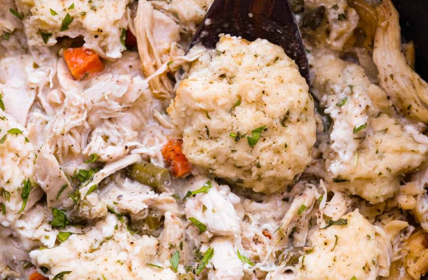 Crockpot Chicken and Dumplings Recipe