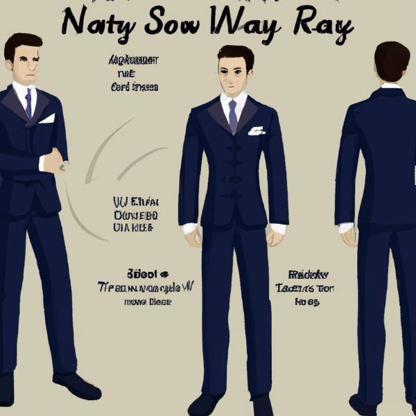 How To Wear A Navy Suit