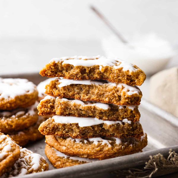 Iced Oatmeal Cookies | The Recipe Critic