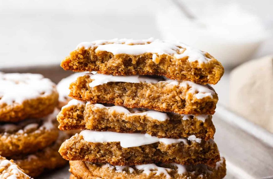 Iced Oatmeal Cookies | The Recipe Critic