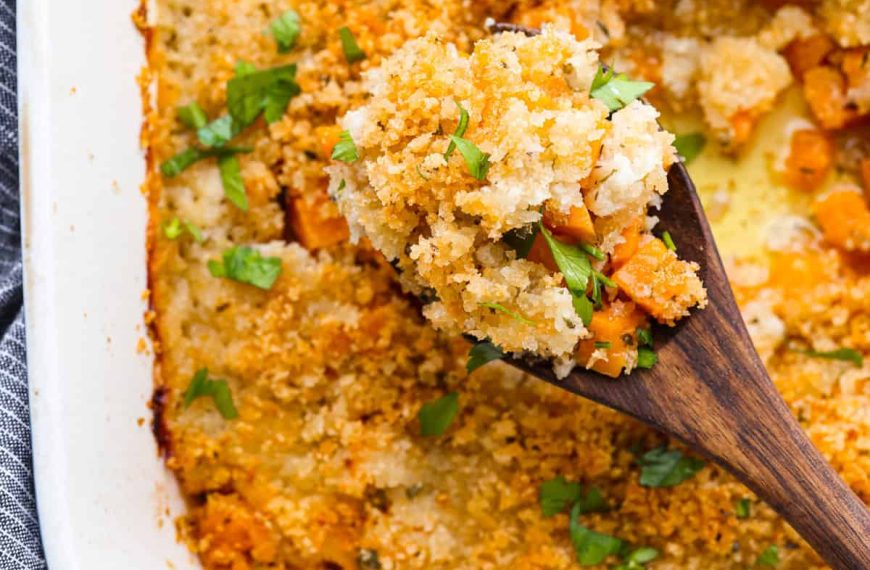 Savory Sweet Potato Casserole Recipe