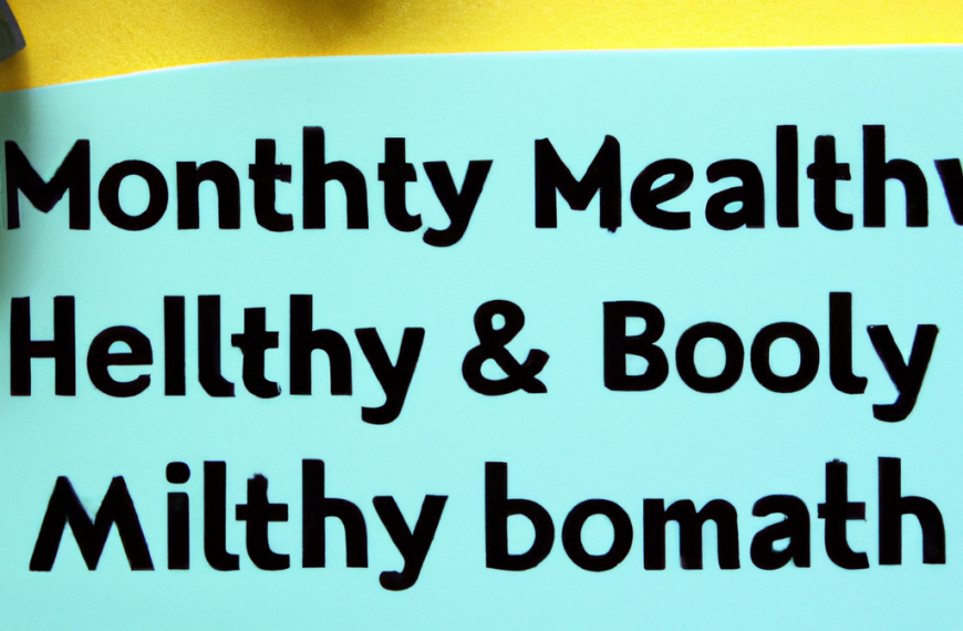 Are Bodyweight and Mental Health Connected?