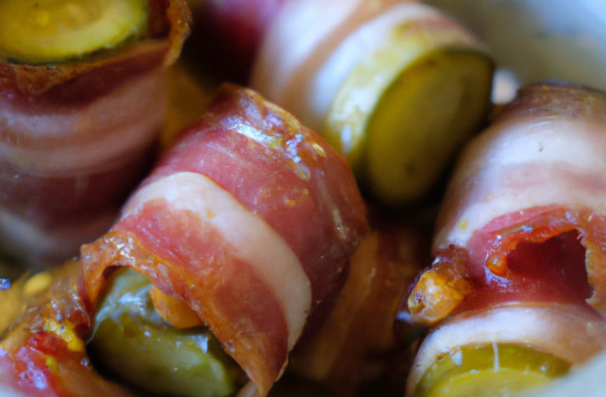 Bacon Wrapped Pickles | The Recipe Critic