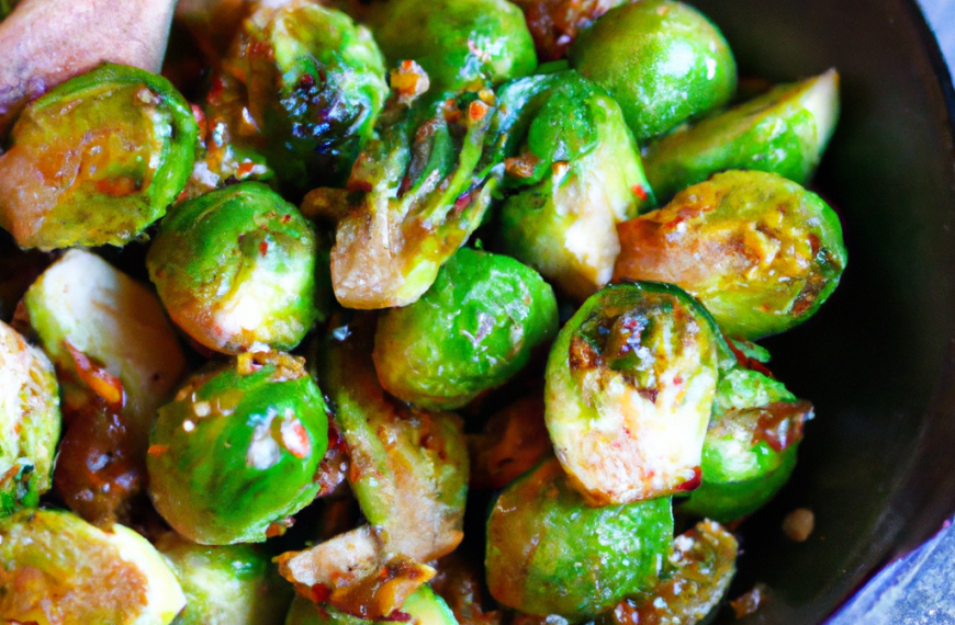 Kung Pao Brussels Sprouts Recipe