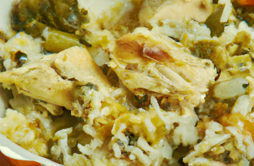 Chicken and Wild Rice Casserole Recipe