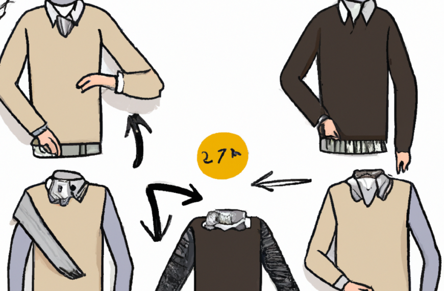 How To Style A Men’s Sweater With Collared Shirt