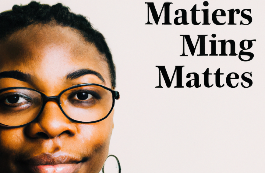 Race Matters: On Feeling ‘Black Enough’