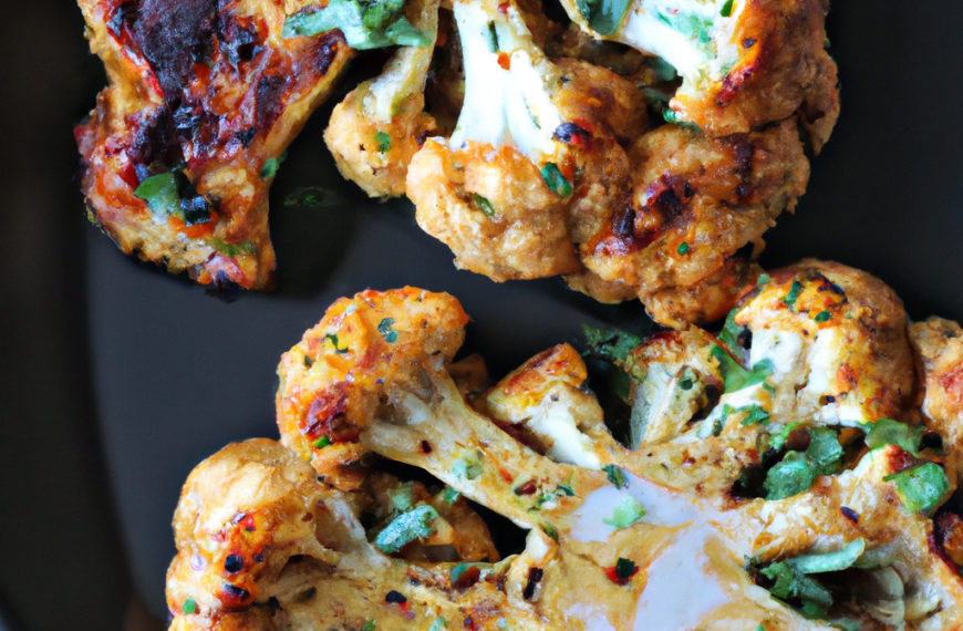 Tahini Miso Covered Cauliflower Steaks