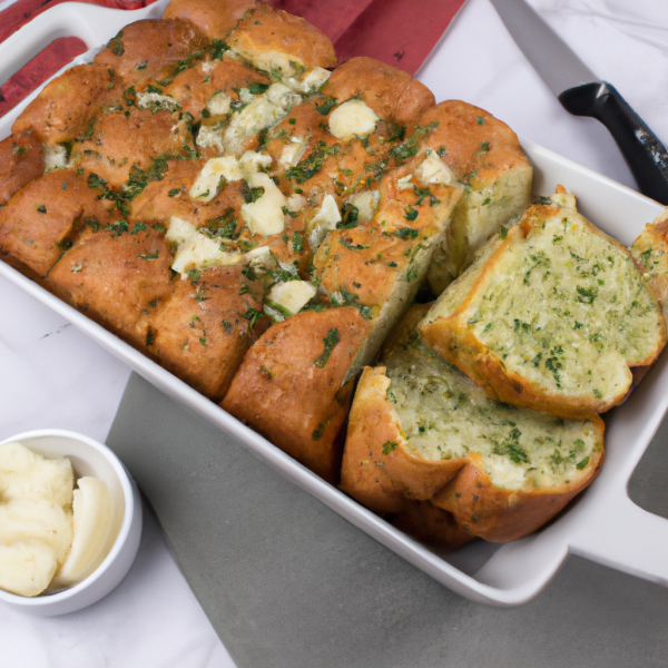 Garlic Parmesan Pull-Apart Bread Recipe