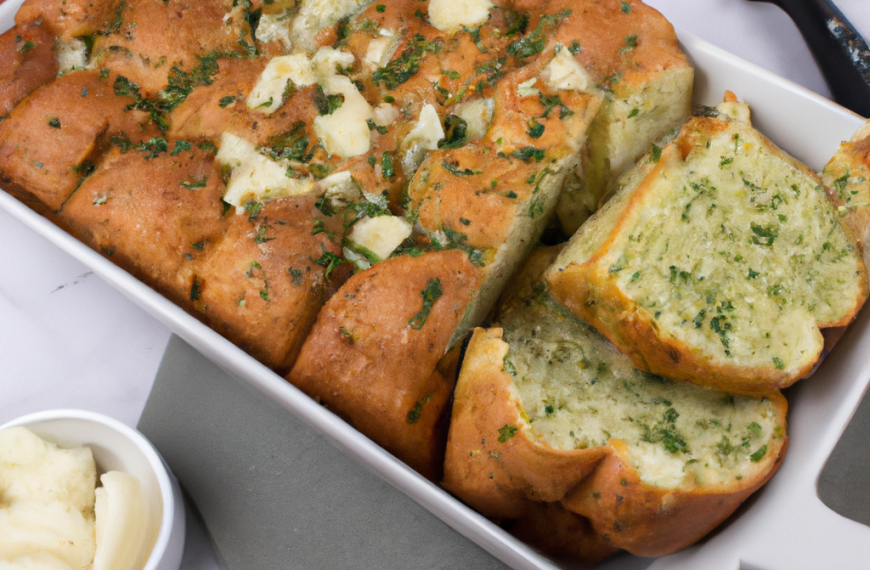 Garlic Parmesan Pull-Apart Bread Recipe