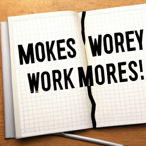 How To Work Less And Make More Money