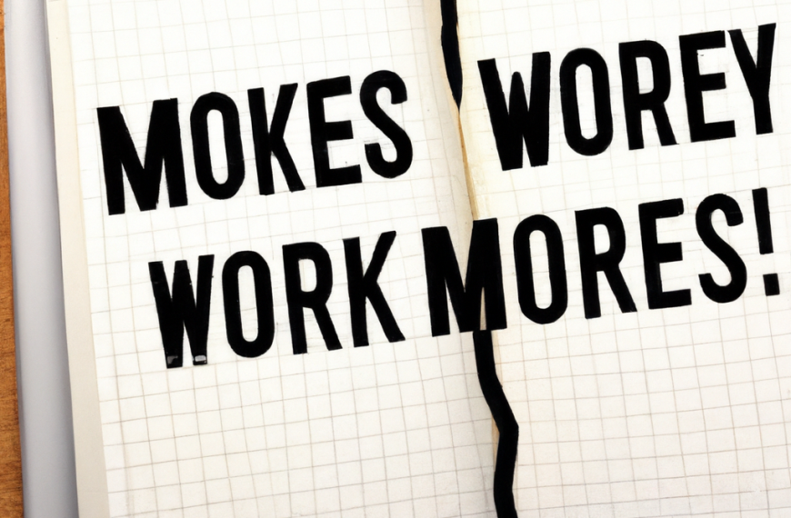 How To Work Less And Make More Money