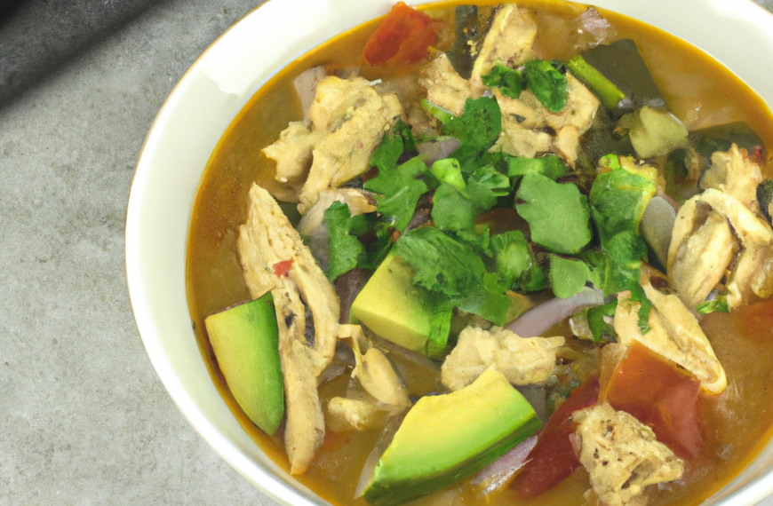 Slow Cooker Chicken Fajita Soup Recipe